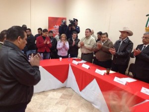 Toma de protesta de José Antonio Campa. Foto: Estado Mayor