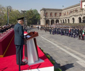 El General Secretario Salvador Cienfuegos Zepeda. Foto: Presidencia
