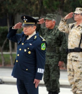 Moisés García Ochoa toma posesión de la XI Región Militar. Foto: NYT