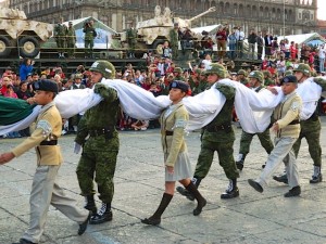 Clausura de la Expo Militar. Foto: Angel Silva Juárez