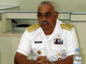 Comandante de la Octava Zonal Naval. Foto: Especial