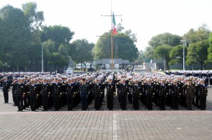 La clase de graduados 2012-2013. Foto: Semar