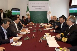 La reunión en la que se tomó el acuerdo. Foto: Especial