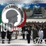 Estampilla conmemorativa. Foto: Presidencia