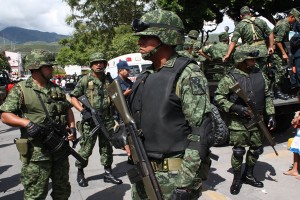 Militares en Guerrero. Foto: Especial