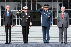 Reunión con el Ministro de Defensa español. Foto: Semar