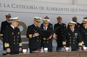 Reconocimiento a Almirantes. Foto: Semar