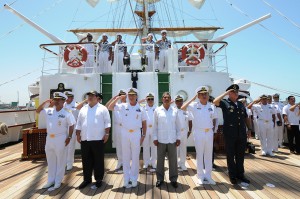 Inauguran magno evento en Veracruz. Foto: Semar