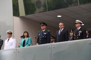 Titulares de Sedena y Semar se reúnen con su similar argentino. Foto: Sedena