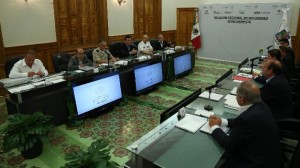 Reunión de Seguridad Zona Noroeste. Foto: Segob