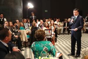 Osorio Chong se reunió con legisladores. Foto: Segob