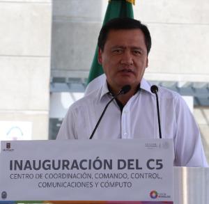 Osorio Chong inaugura el C5 en Morelos. Foto: Segob