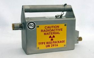 Material Radiactivo robado. Foto: Especial